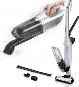 Прахосмукачка Bosch Flexxo Gen2 23Vmax BCH3P2301, безжична, 0,4 l контейнер, 2 нива на мощност, до 50 мин. време на работа, бяла