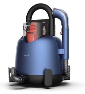 Прахосмукачка Deerma DEM-BY200, без торба, 850W, 1.6 л. капацитет на резервоара, черно-синя