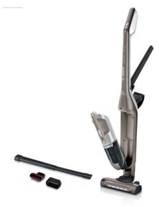 Прахосмукачка Bosch BBH3ALL23, вертикална, безжична, 0,4 л. контейнер, до 50 мин. време на работа, AllFloor Power Brush, 2 степени на мощност, кафява