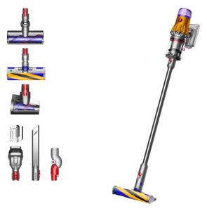 Прахосмукачка Dyson V12 Detect Slim Absolute, вертикална, безжична, 350ml капацитет на контейнера, до 60 минути време на работа, жълта