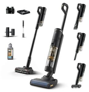Прахосмукачка Philips XW7264/11, вертикална, безжична, 450 ml резервоар, до 45 мин. време на работа, черна