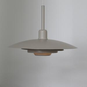 Markslöjd Висяща лампа Piny, бежов, Ø 35 cm, метал, E27, Бежов, Дневна/трапезария, Метал, Модерен