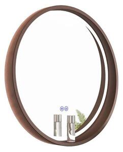 LED огледало с нагревател ICL 1857WOODEN-60, 60см