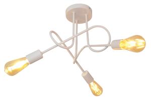 Детски плафониер OXFORD 3xE27/15W/230V бял