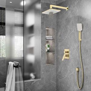 ЕЛИНОР BRUSH GOLD СМЕСИТЕЛ ЗА ВГРАЖДАНЕ ЗА ДУШ