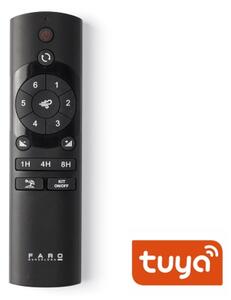FARO 33425WT1N- LED вентилатор с димиране JUST FAN S 16W/230V Ø 81 см кафяв/черен WT + дистанционно управление