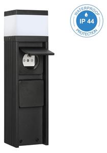 Външна лампа VESPER с 2 гнезда, 1xG9/5W/230V, IP44, 30 см, черна