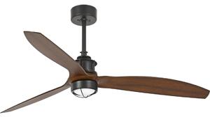 FARO 33395WT1N-LED Вентилатор с димер JUST FAN M 16W/230V диаметър 128 cm кафяв/черен WT + ДУ