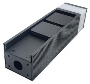 Външна лампа VESPER с 2 гнезда, 1xG9/5W/230V, IP44, 30 см, черна