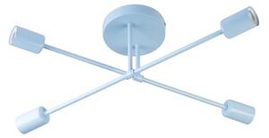 Плафон CAMBRIDGE 4xE27/15W/230V син