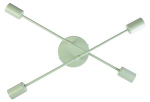 Плафонен полилей CAMBRIDGE 4xE27/15W/230V зелен
