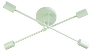 Плафонен полилей CAMBRIDGE 4xE27/15W/230V зелен
