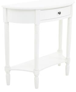 Бяла конзолна маса от масивен бор 32x93 cm Heritage – Premier Housewares