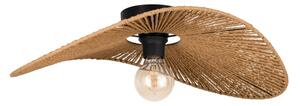 Eglo 31961 - Таванно осветително тяло SIRUELA 1xE27/42W/230V кафяво/черно