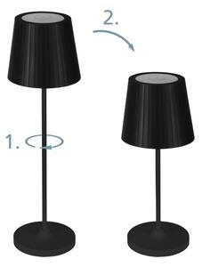 Eglo 75794 - димируема LED настолна лампа за външна употреба CABOZO LED/3,8W/5V 2000 mAh IP44 черна
