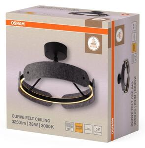 Osram - LED плафон DECOR CURVE LED/33W/230V Ø 43 cm сив