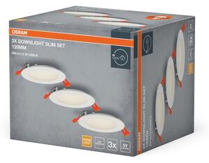 Osram - Комплект 3x LED вградени спот осветителни тела SPOT LED/8W/230V 3000K бели