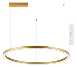 Brilagi - Димируем LED полилей на кабел PORTOFINO LED/60W/230V Ø 80 cm, златист, с дистанционно управление
