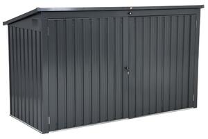 Шкаф за разделно събиране на отпадъци 3 x 240l Hamilton Store Boss, антрацит