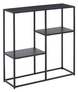 Черен стоманен стелаж 80x81x26 cm Acero – Premier Housewares