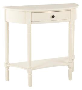 Бяла конзолна маса от масивен бор 33x81 cm Heritage – Premier Housewares