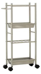 Метална маса за сервиране на колелца 16x40 cm Dara – Premier Housewares