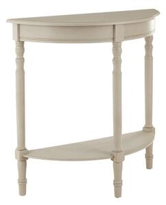 Бежова конзолна маса от масивен бор 30x80 cm Heritage – Premier Housewares