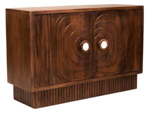 Скрин от масивно манго в тъмно естествен цвят 40x75x116 cm Sangar – Premier Housewares