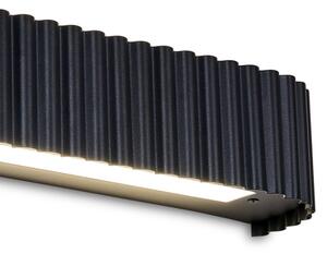 Brilagi - димируемо стеннo LED осветително тяло FALCON MODERN LED/14W/230V 40 cm черно + дистанционно управление