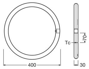 LED Флуоресцентна тръба G10q/24W/230V 4000K - Osram