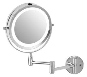 Козметично огледало със светлина/увеличително (увеличение 2x) 18x29 cm Cassini – Premier Housewares