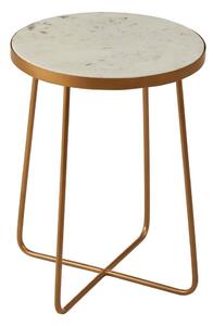 Кръгла странична масичка с мраморна плоча ø 36 cm Shalimar – Premier Housewares