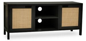 Черна маса за телевизор 120x52x38 cm Sherman – Premier Housewares