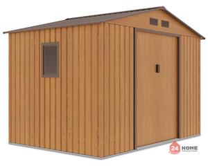 Градинска барака за инструменти SUNNY Hudson, Златен дъб 191x277x202 см, площ 4.8 m 2