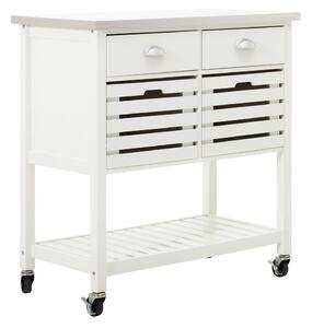 Маса за сервиране на колелца 46x86 cm Frankfurt – Premier Housewares