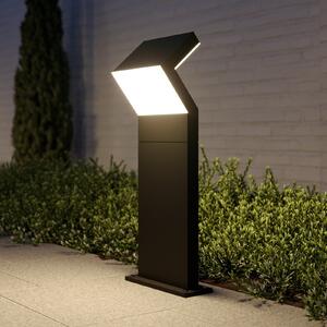 Arcchio LED лампа за пиедестал Havin, антрацит, метал, 60cm