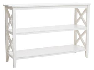 Бял стелаж от масивен бор 120x81x40 cm Heritage – Premier Housewares