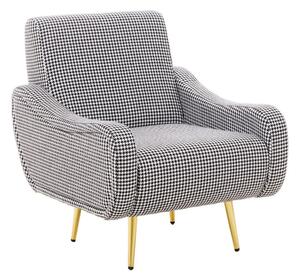 Черно-бял кресло Holli – Premier Housewares