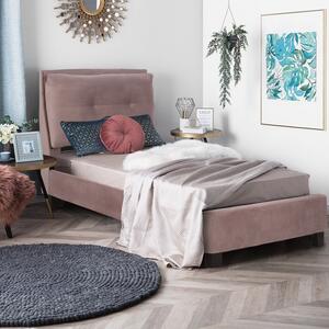 Легло с матрак RILEY кадифе 90x200 см