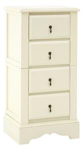 Шкафче в цвят слонова кост 43x104x50 cm Florence – Premier Housewares