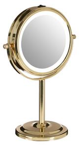 Козметично огледало със светлина/увеличително (увеличение 2x) ø 15 cm Cassini – Premier Housewares