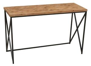 Конзолна маса от масивна ела в естествен цвят 48x120 cm Kickford – Premier Housewares