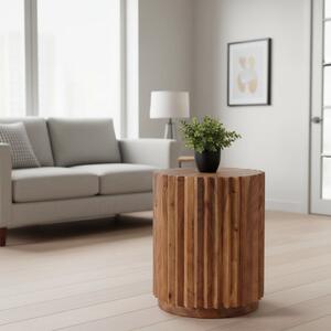 Странична маса SEDGE естествен цвят Φ40x50см