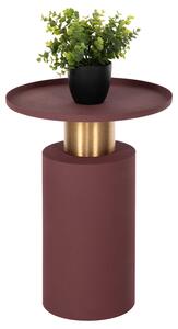 Помощна маса PUNJAB златист-бронзов цвят Φ36x47см