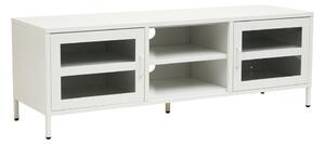 Бяла стоманена маса за телевизор 150x50x45 cm Acier – Premier Housewares