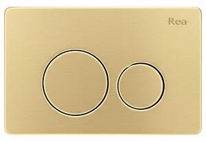 Бутон за тоалетна Rea I K011A-Q Gold Brush