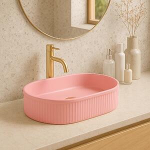 Умивалник за плот Rea Vanda Bubble Gum Matt