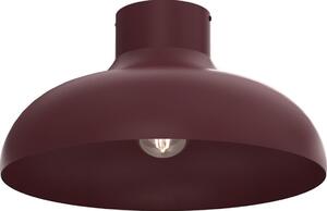 Таванно осветително тяло BASCA 1xE27/15W/230V Ø 40 см бордо