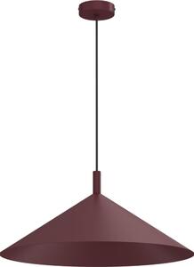Полилей на кабел ANEGA 1xGX53/15W/230V Ø 50 см бордо
