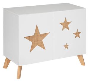 Детски шкаф Аtmosphera Star, Бял